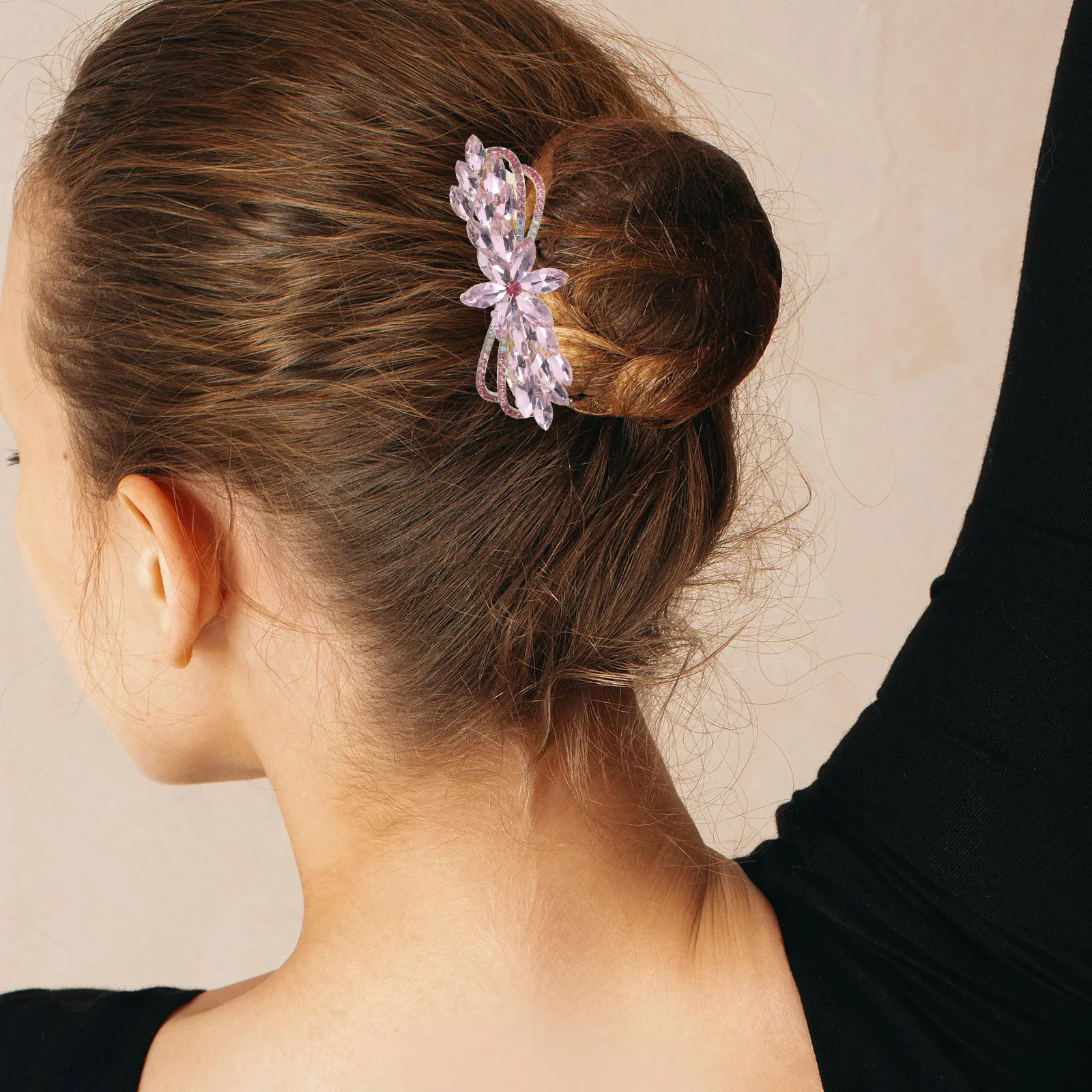 

Clip Elegant Accessory For Women Thin Thick Hair Clips With Rhinestone Styling Hair Accessories Tool Vintage Hairpin