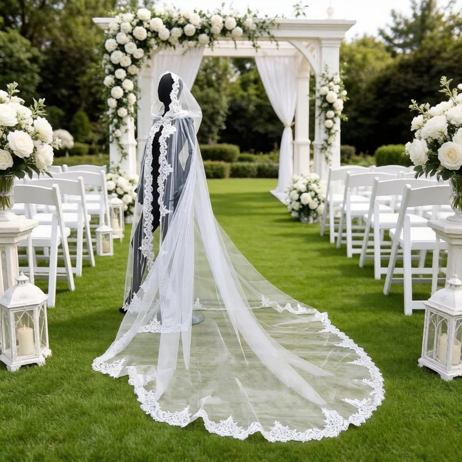customized-white-ivory-wedding-veils-with-hats-cape-bridal-veils-vestido-de-noiva-wedding-accessories-women's-vestidos-de-novia