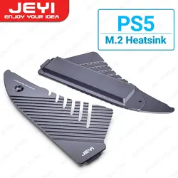 JEYI PS5 M.2 SSD Heatsink, Large Area Solid Aluminum Cooler Heat Dissipation Thermal Pads for Playstation 5 PCIe 4.0 M.2 NVMe