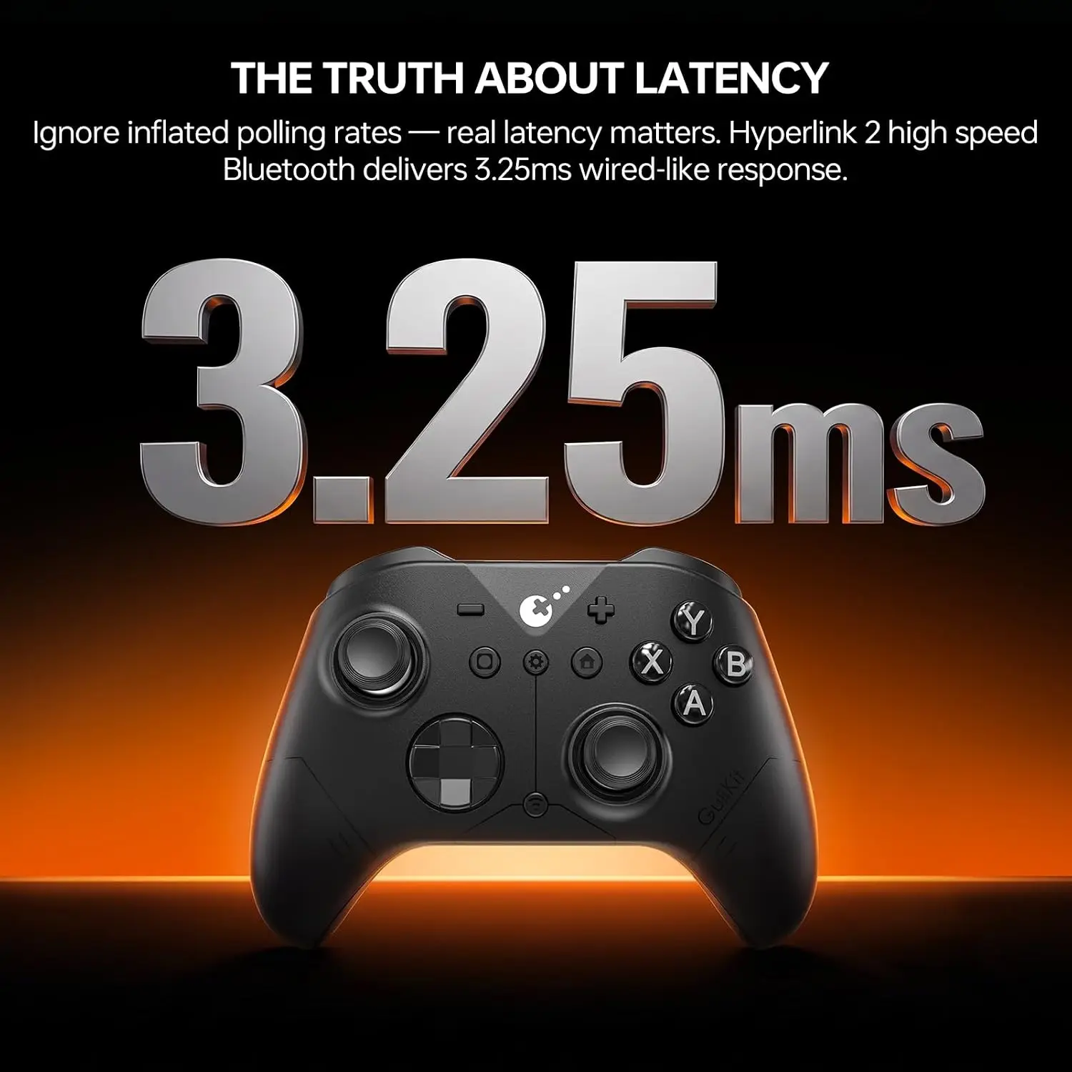 GuliKit ES MAX Gamepad for Switch/Switch 2 Android/iOS PC with Integrated TMR Joystick Smart Triggers with 2 Back Buttons