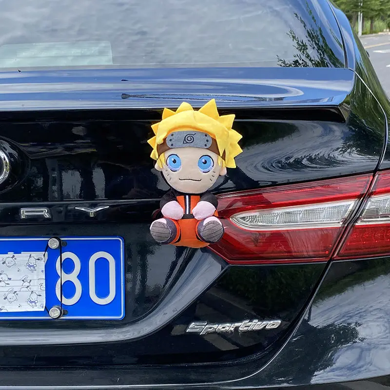 

Naruto Car Tail Decoration Pendant Cute Suction Cup Style Body Decoration Cartoon Uzumaki Naruto Cute Car Parts Holiday Gift