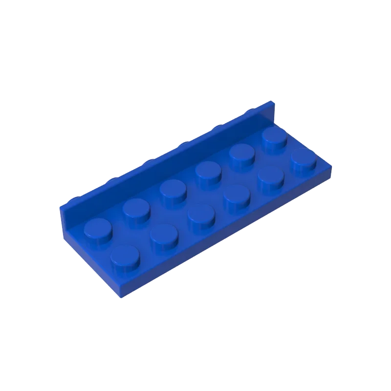 Assembleert bouwstenen Gobricks GDS-90326 Beugel 2 x 6 -1 x 6 Omgekeerd compatibel met lego 64570 Educatief Technisch