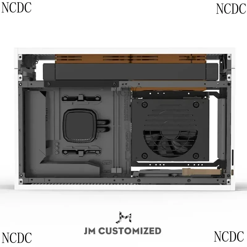 JM-D+A Kit: JM , A4 - Itx-Cooled Chassis, Customized Formd T1