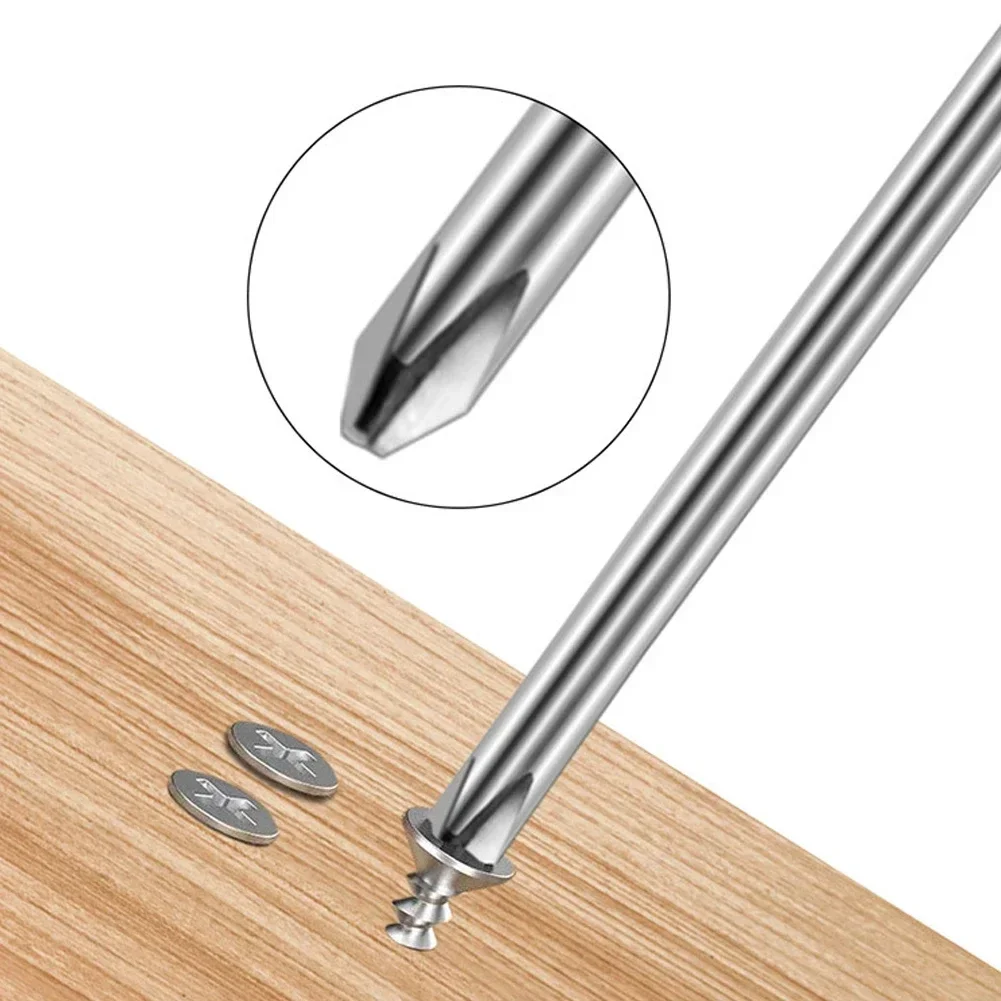 Repair Tool Screwdriver 5.74Inch 5mm Cutter Head Cross/Slotted Magnetic Mini For Small Items For Disassemble Toys