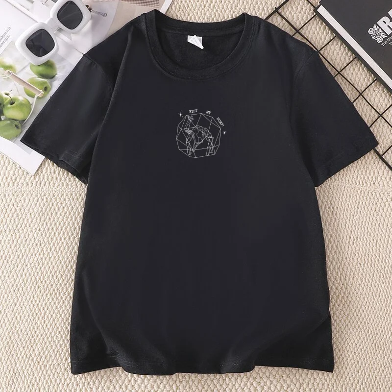 Project Hail Mary Rocky Fist My Bump T Shirt Grace Rocky Graphic Tee Men Women Printed T Shirts Sci-Fi Space Book Lover