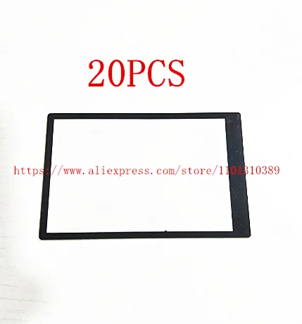 

20 шт. Новый ЖК-дисплей внешнее стекло защитный экран для камеры Panasonic EOS LX5 сменные детали для ремонта + лента