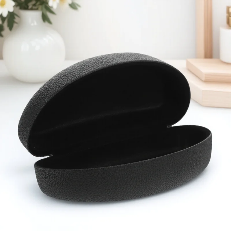 

Sunglasses Case Hard Shell PU Retro Design Ultra Lightweight Portable Travel Organizer Protection for Eyewear Sunglass