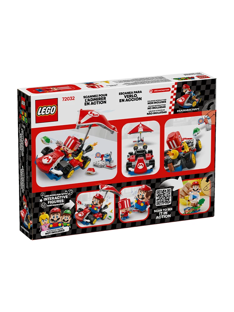 เลโก้ 72032 มาริโอ คาร์ท-สแตนดาร์ด คาร์ท 2025 ของเล่นตัวต่อแบบใหม่