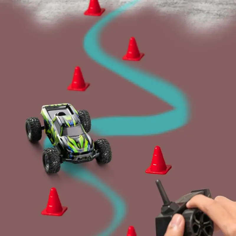 1:32 2.4G Mini RC Car High Speed Led Lights 20km/h Off Road Racing Vehicle Radio Remote Control Stunt Truck Climbing Kids Toys