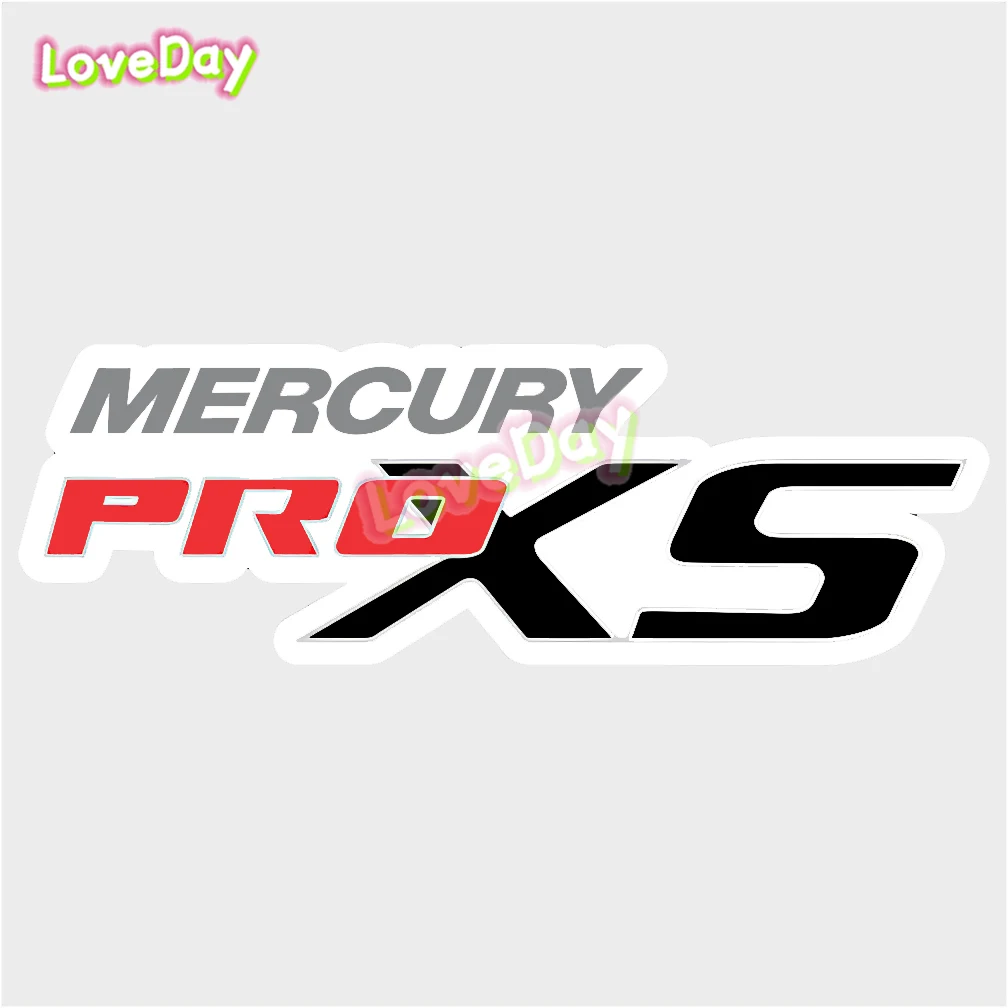 Mercury Logo Fishing Stickers Decals Boats 700-108 PRO XS Carpet Graphic Decal USA Vinyl Fishing Accessories Decorative Stickers