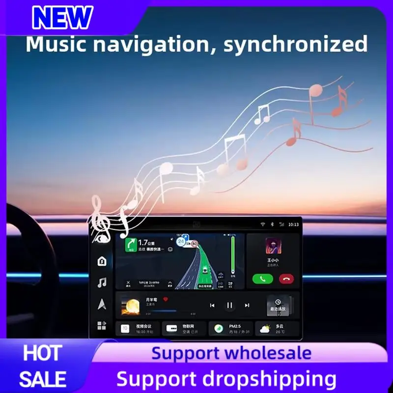 Suitable Wireless  Carplay Adapter 2 In1 Wired To Wireless Carplay For Iphone And Android