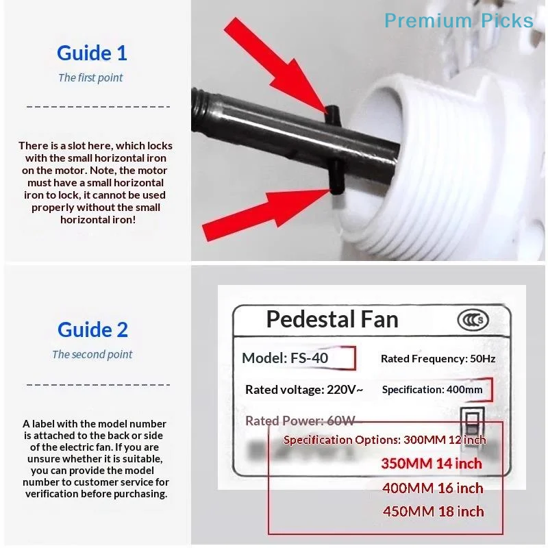 portable1Pc 5-Leaf Fan Blade with Matching Nut Cover High Quality Plastic for Stand Desk Fan Repair