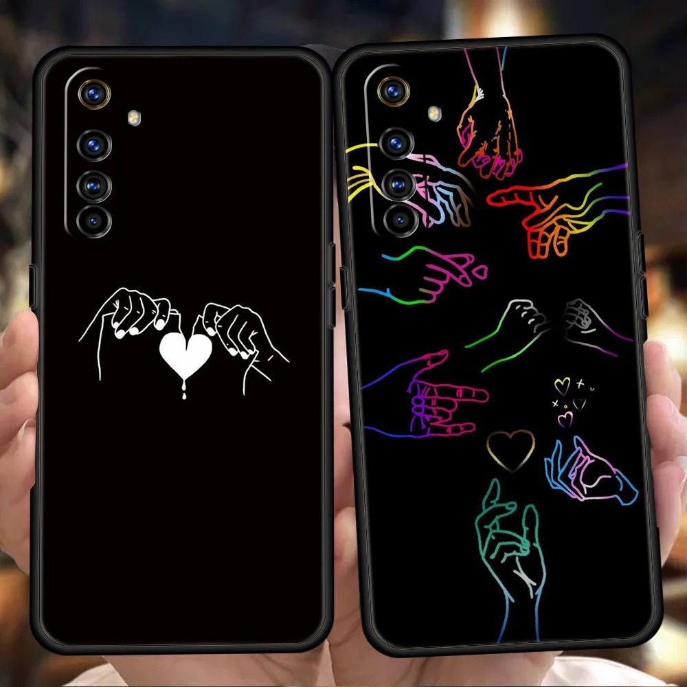 CartoonArt Phone Case for Oppo A17 A12 A57 A74 A16 Find X5 X6 A52 A53 A54 A15 Reno 6 Z 7 Pro A9 2020 5G Silicone Shell Capas Bag