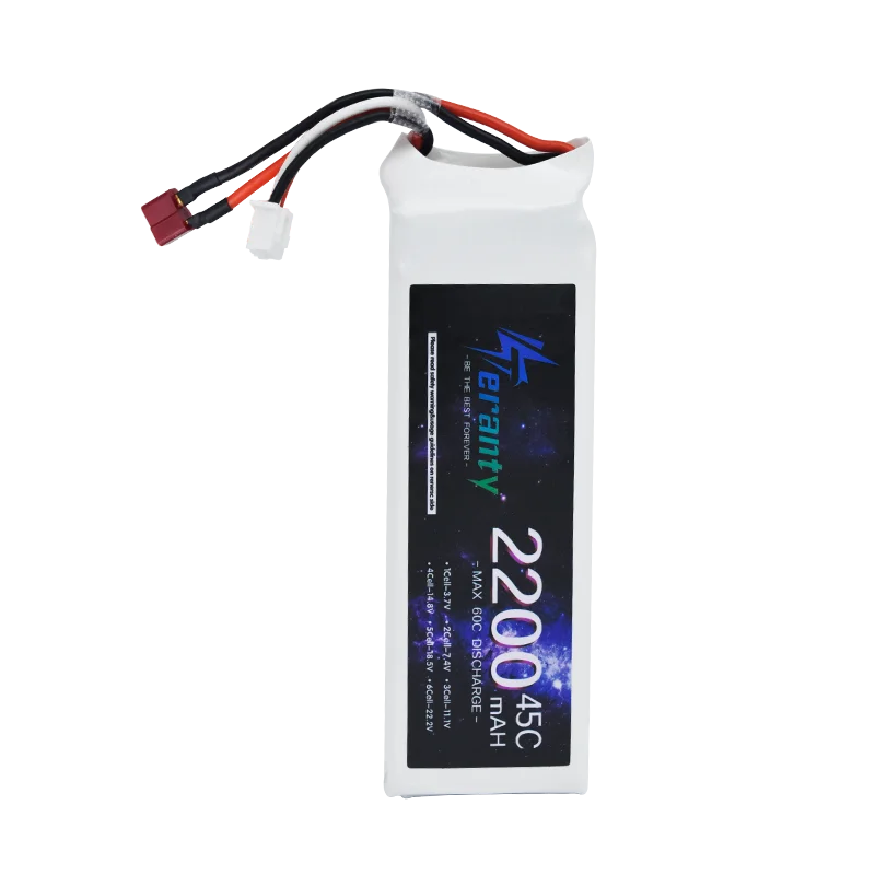 バッテリーTERANTY-7.4V個セット,2s,2200mah,45c,xt30,xt60,デタンプラグ,fpv,ヘリコプター,ドローン,飛行機,レーシングカー,スペアパーツ