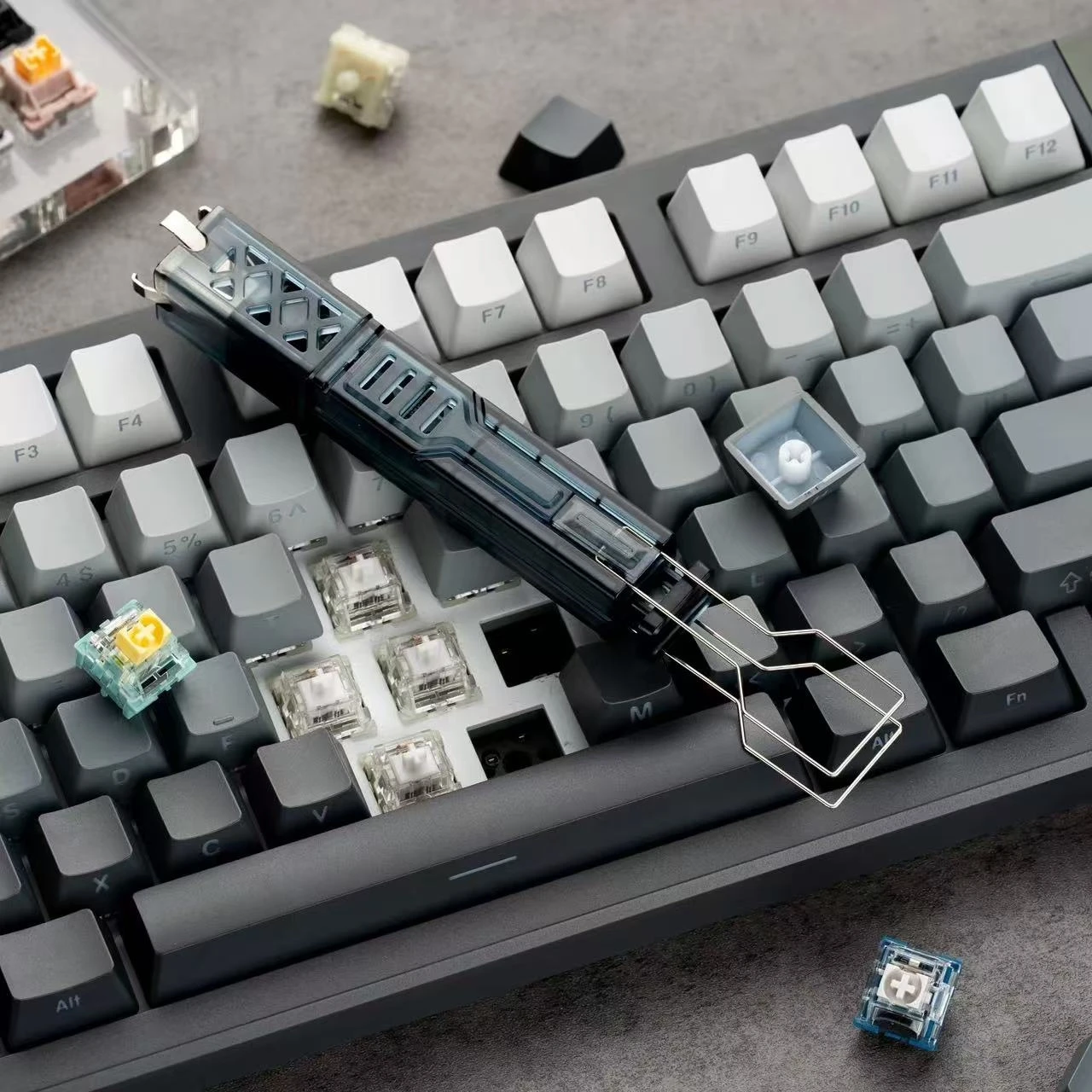 

Switch Puller Keycap Puller 2in1 Twins Tool Gaming Mechanical Keyboard Tool for Kailh TTC Gateron Switch Puller ﻿