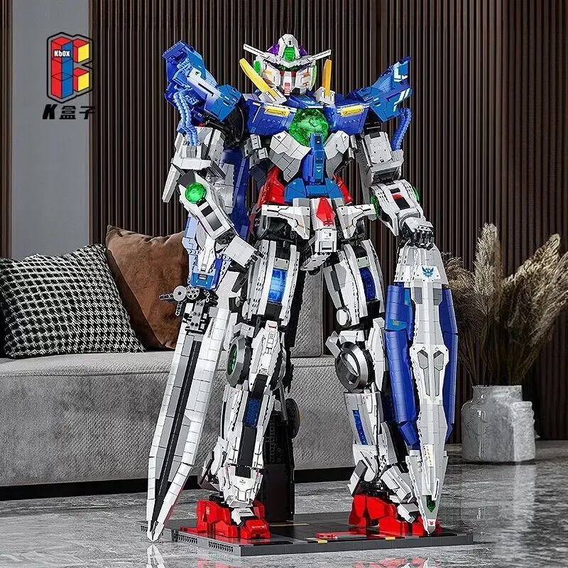 High Difficulty Assembleable Mecha Brick Toy, K-Box V5012 S-Class Mechanical Robot Building Block Model