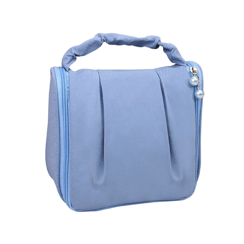 Bolsa de cosméticos impermeable para mujer, bolso de nube, Color caramelo, organizador de maquillaje, elegante, caja de aseo, estuche de maquillaje, nuevo