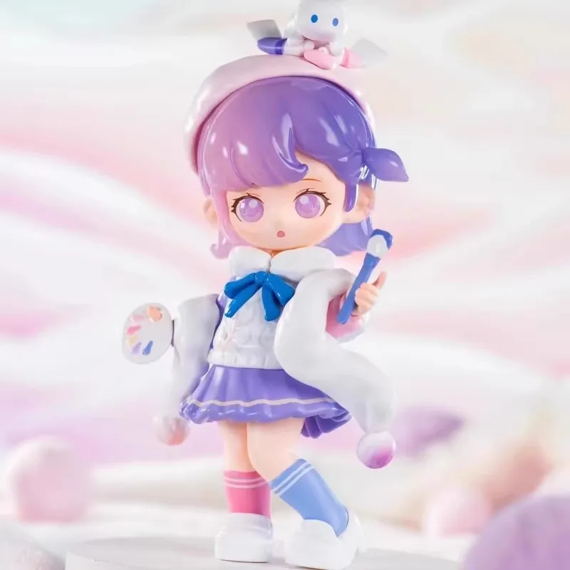 حقيقية Simontoys Teennar نادي تجنيد سلسلة جديدة صندوق أعمى لعبة لطيف عمل أنيمي الشكل Kawaii صندوق غامض نموذج مصمم دمية