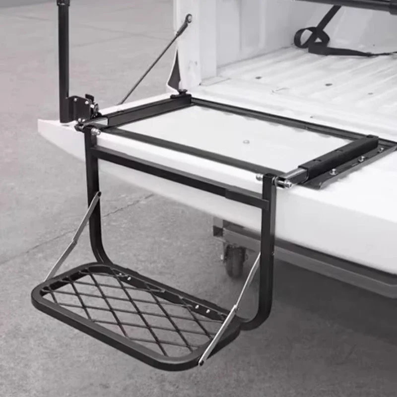 Trunk Folding Ladder, Tailgate Climbing Ladder, Car Cargo & Maintenance Tools view 6