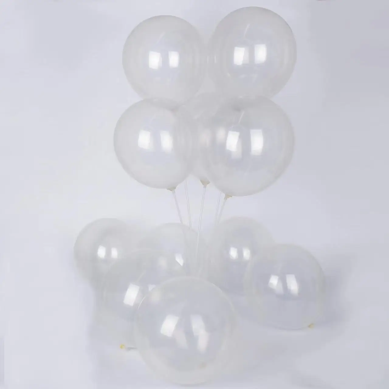 20/30/50 Stück klare Luftballons 5 Zoll transparente Latexballons Hochzeit Geburtstag Babyparty Event Party Hintergrund Girlande Dekoration – Detail 2