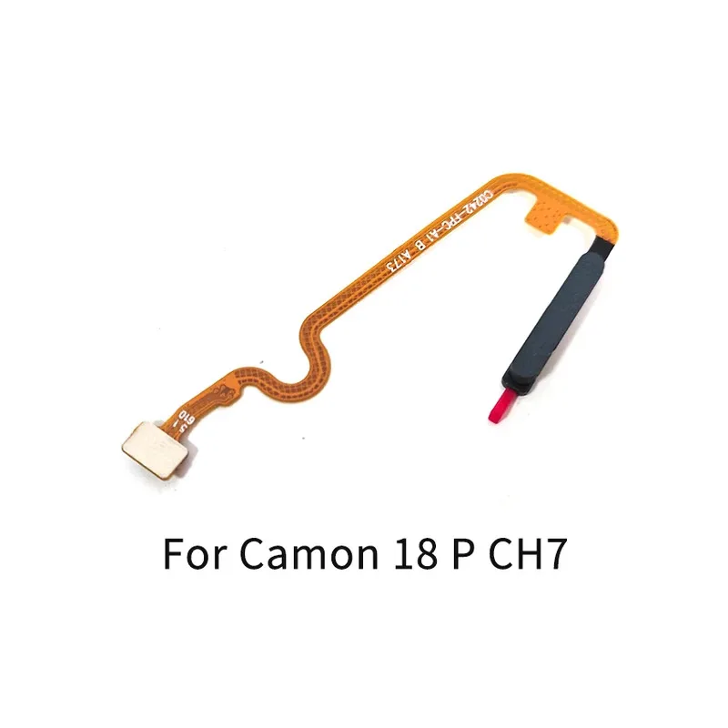 

Для Tecno Camon 18 P CH7 кнопка питания датчик отпечатков пальцев гибкий кабель запасные части