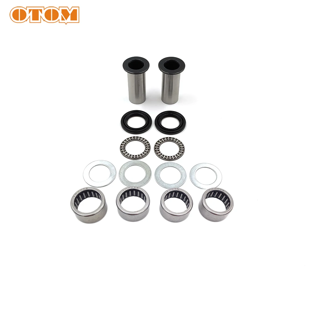 OTOM Motocross สวิงอาร์มมอเตอร์ไซค์ Maintenance Kit Roller เข็มจุดด้านในด้านนอก Spacer ซีลน้ำมัน Bushing สำหรับ SUZUKI RM RMZ 250