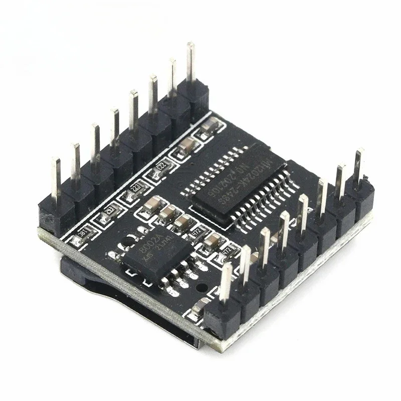 10pcs DFPlayer Mini MP3 Player Module MP3 Voice Decode Board Supporting TF Card U-Disk IO/Serial Port/AD MP3-TF-16P For arduino