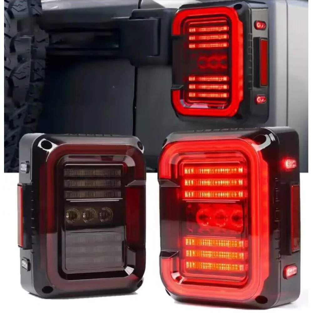 

one pair Lantsun J9031 tail light for jeep for wrangler JK JKU 2007-2017