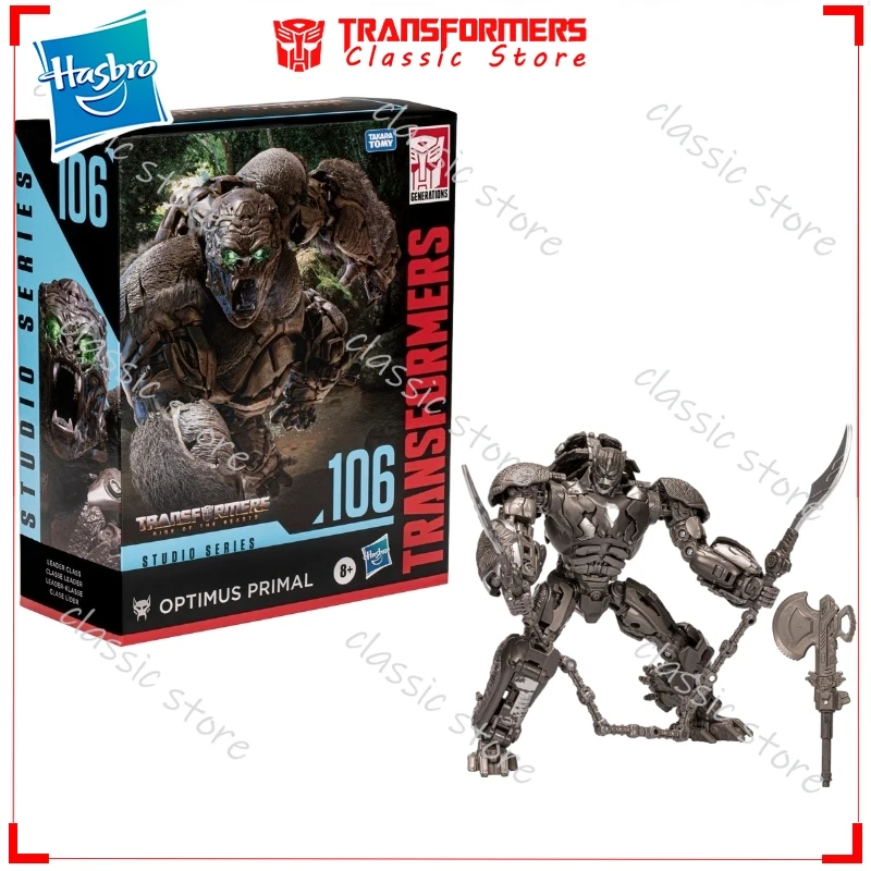 在庫ありクラシックトランスフォーマーおもちゃスタジオシリーズリーダークラス 18 センチメートル SS-106 オプティマスプライマルサイバトロンオートボットアクションフィギュアギフト