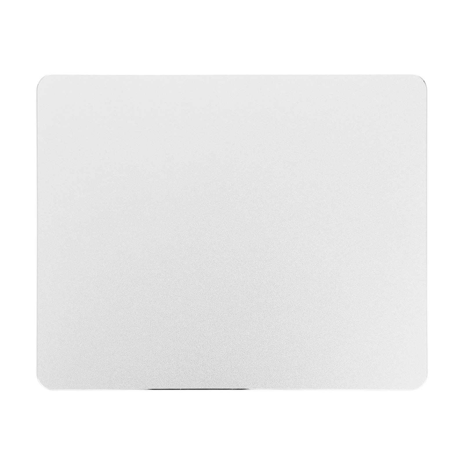 

Aluminum Alloy Mouse Pad Double Sided Gaming Computer Silver Lightweight Desk Mat Square Non Deform Travel Multifunctional Pad