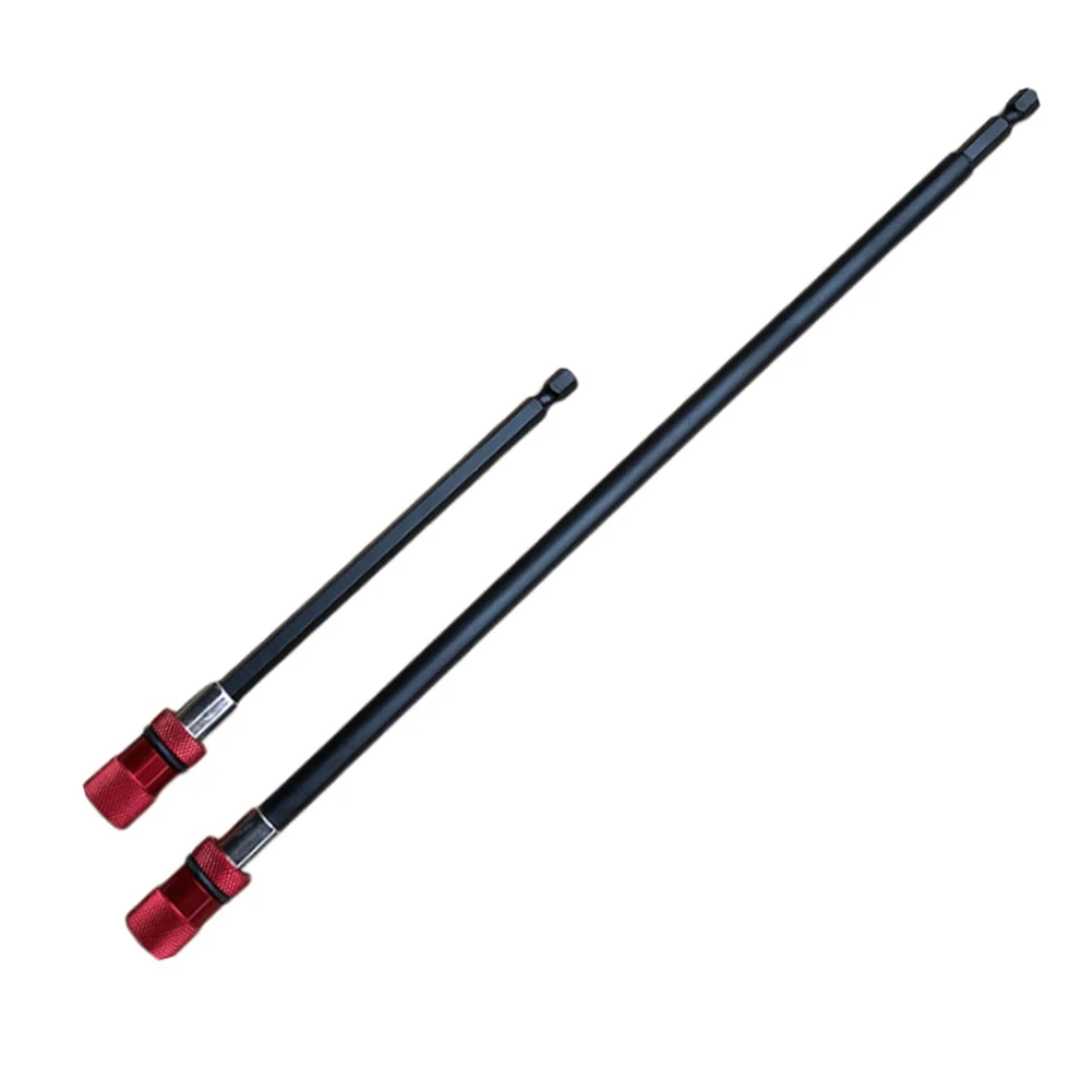 

1/2pcs Screw Bits Self-locking Extension Rod 1/4 Inch Shank Screwdriver Tip Holder 150mm/300mm Power Tools Accessories