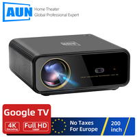 AUN U001 Smart Projector Genuine Android 11 System 200inch TV Full HD 1920x1080P Home Cinema Bluetooth WIFI 4K Decode Theater