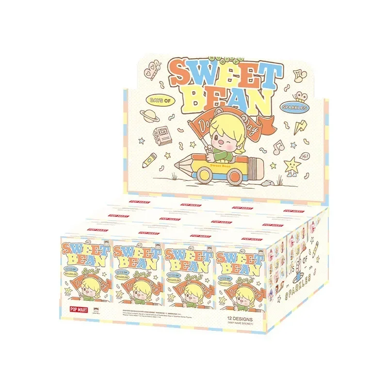 

POP MART SWEET BEAN DAYS OF SPARKLES Series Trendy Blind Random Box Toys Mystery Box Guess Bag Action Figure Surprise Gift