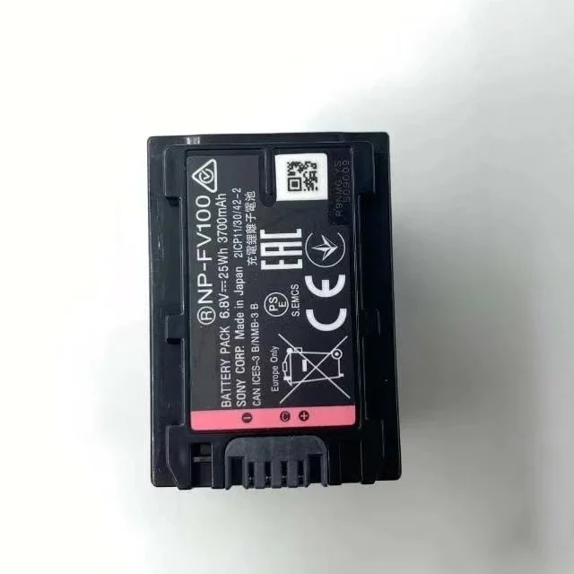 Original NP-FV100 FV100 Camera Battery For Sony NP-FH30 NP-FH40 NP-FH50 NP-FH70 NP-FH100 DSC-HX1 HX100V HX200 HX200V  Charger