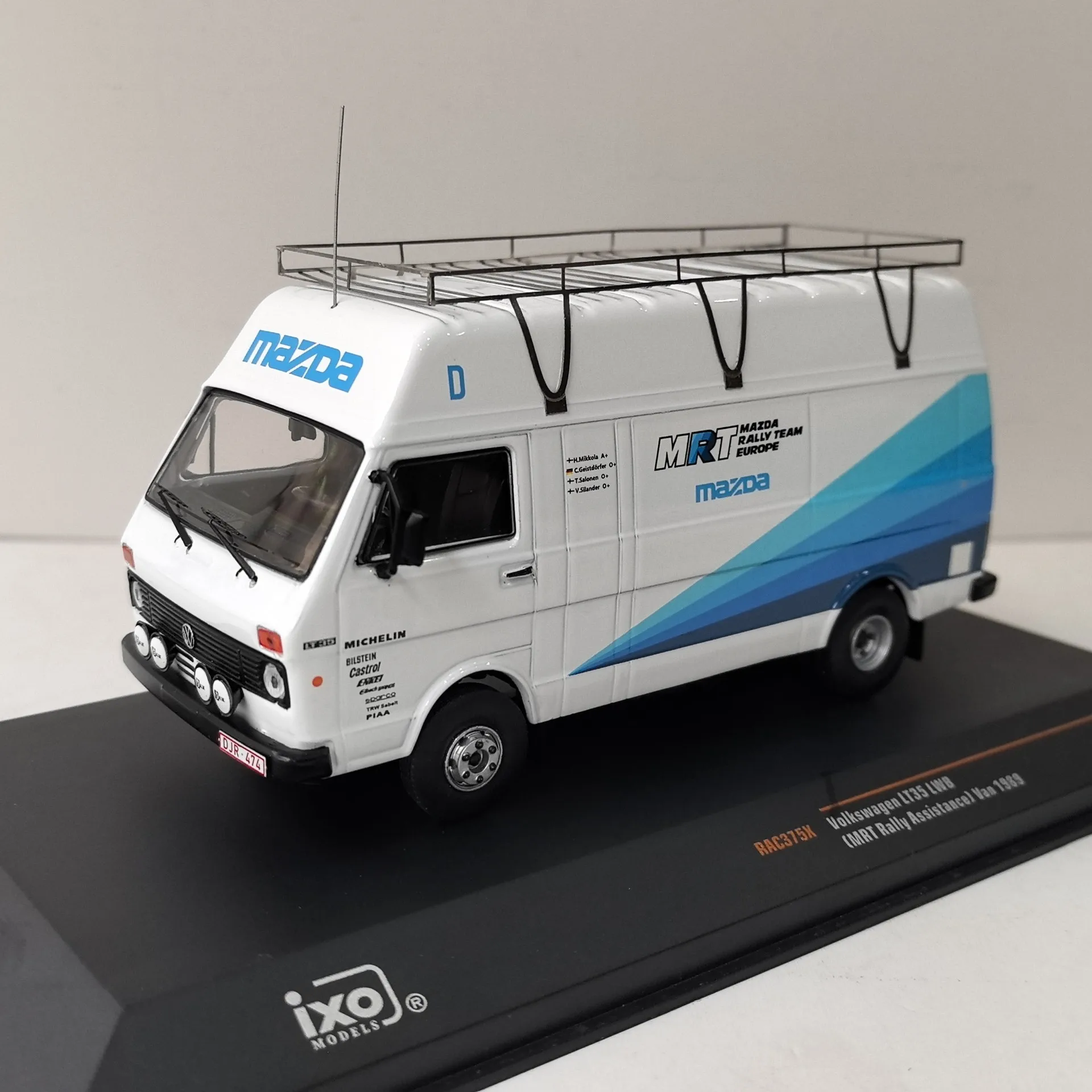 

Литая под давлением IXO масштаб 1:43, VW LT35 LWB Mazda, модель автомобиля из сплава, Коллекционная игрушка, модель автомобиля из сплава Mazda 1989 года, Коллекционная игрушка в подарок