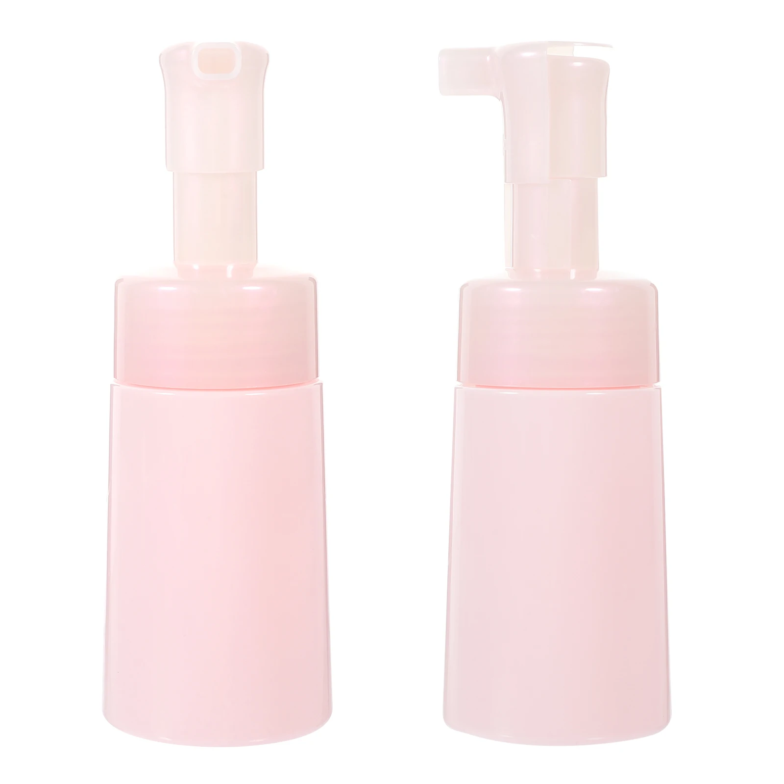 

2pcs Foam Dispenser Bottle Travel Size Refillable Shampoo Lotion Pump Container Compact Lightweight Skincare Foaming Bottle