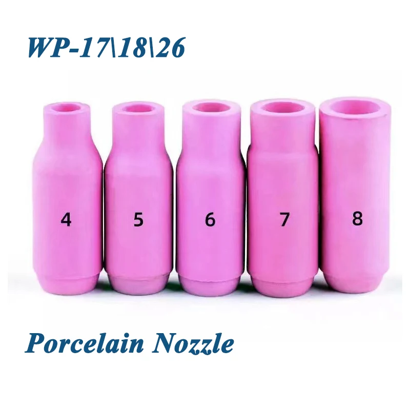 10N49/50 Plasma Cutting Ceramic Cups Alumina Nozzle Cups TIG Welding Large Special Porcelain Nozzle For Argon Arc Welding Gun