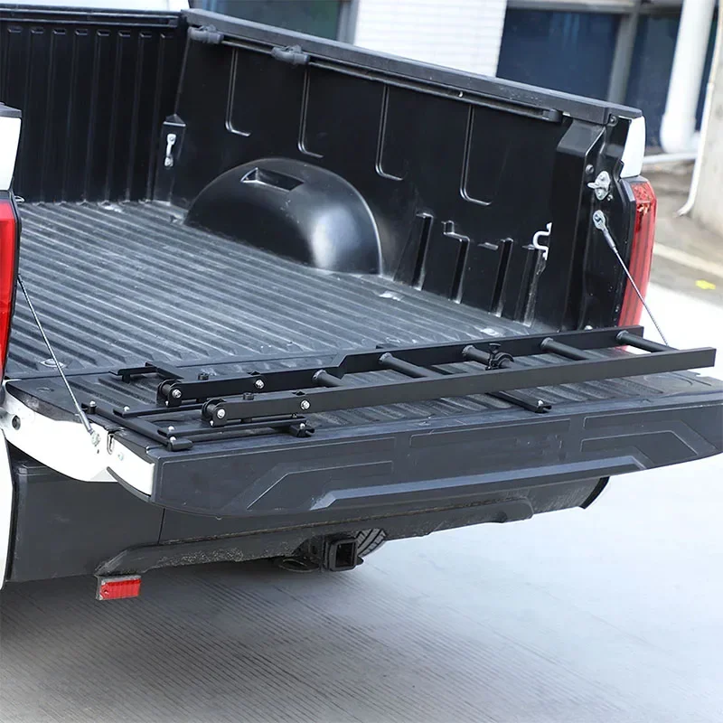 

Suetlcoity для Toyota Tundra 2022-2025, задняя задняя дверь автомобиля, лестница для восхождения, пикап, ступенька задней двери, лестница, автомобильные аксессуары