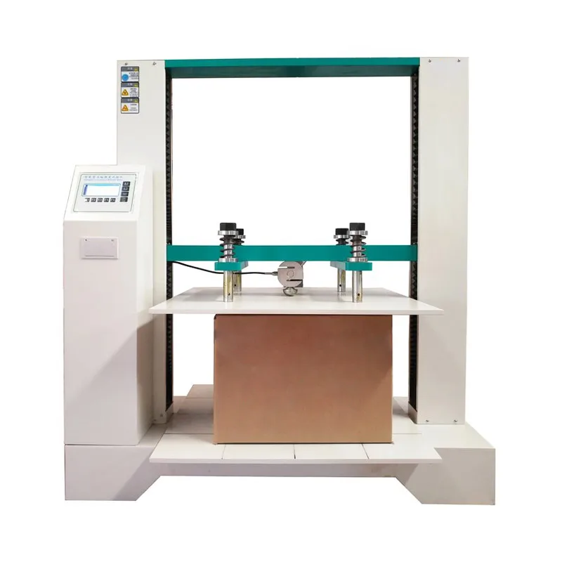 Hong Jin Computer Servo Carton Compression Testing Machine Packing Compressive Strength Tester