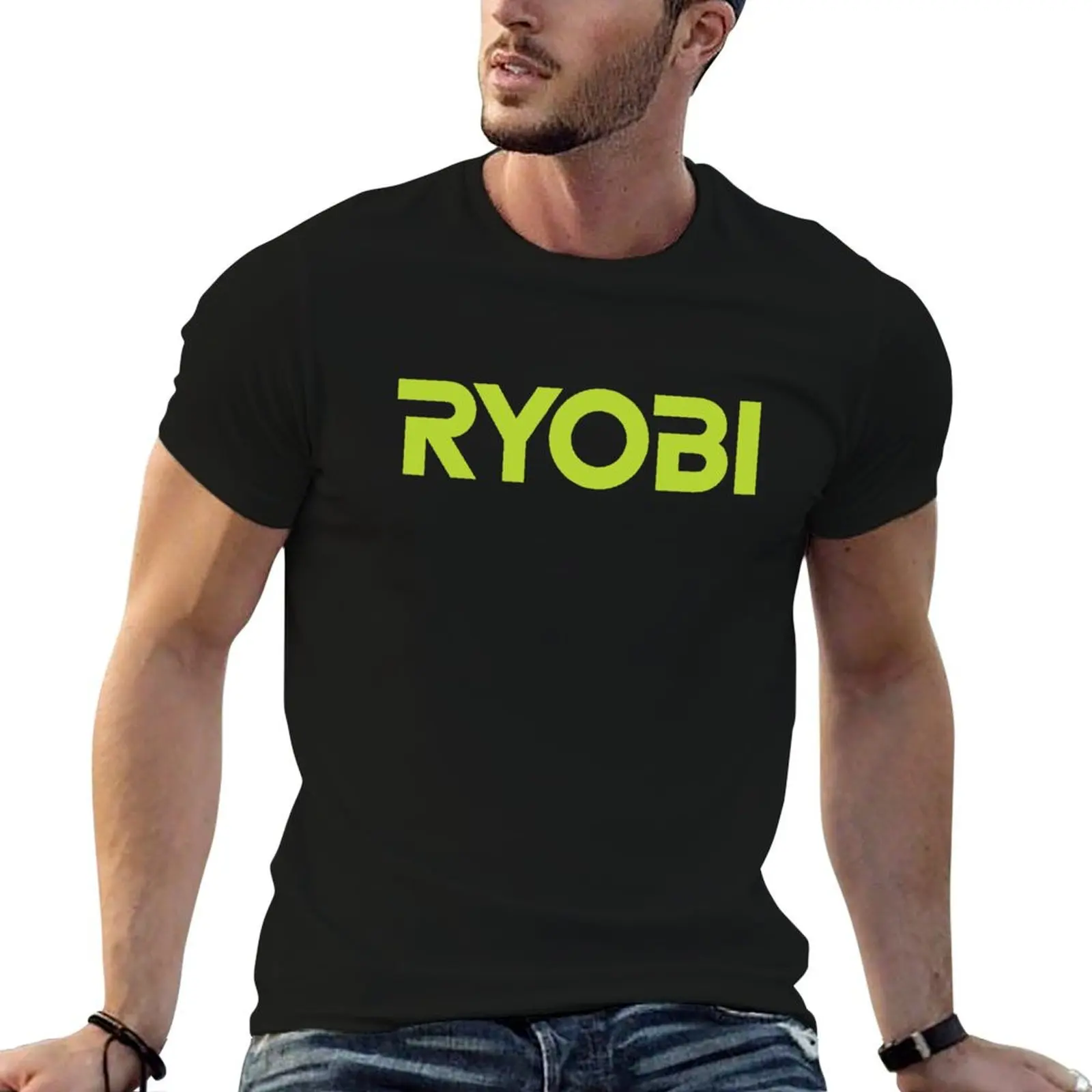

man shirts t for shirt cotton graphic Tools men T-Shirt 100% t Ryobi