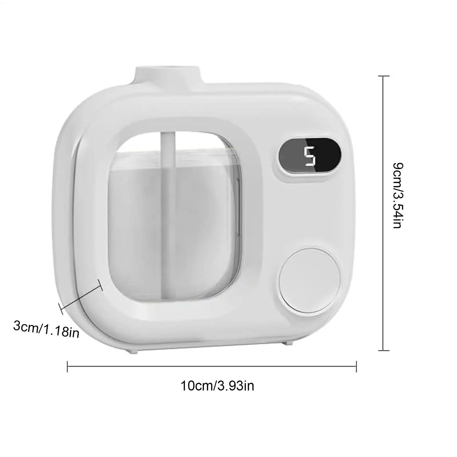 Scent Diffuser Cordless Battery Operated Fine Mist Waterless Car Diffuser for Bedroom Sleep Bathroom Ride Yoga Meditation image 6