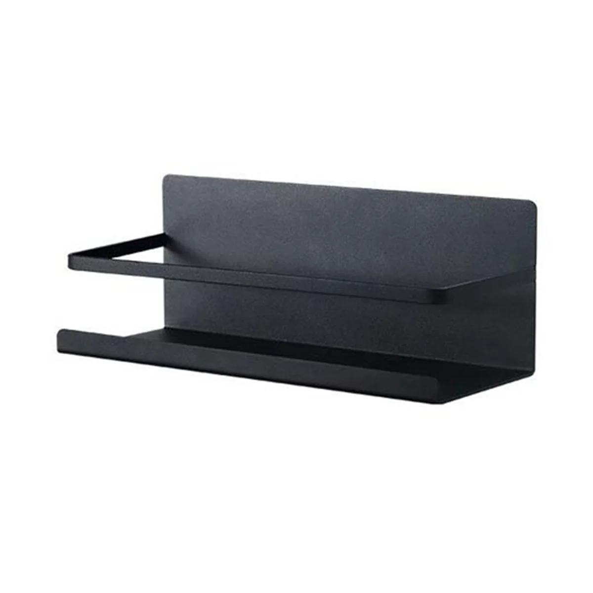 

A71P Холодильник Органайзер для специй Одноуровневый магнитный холодильник Полка для хранения специй Настенная боковая полка-органайзер