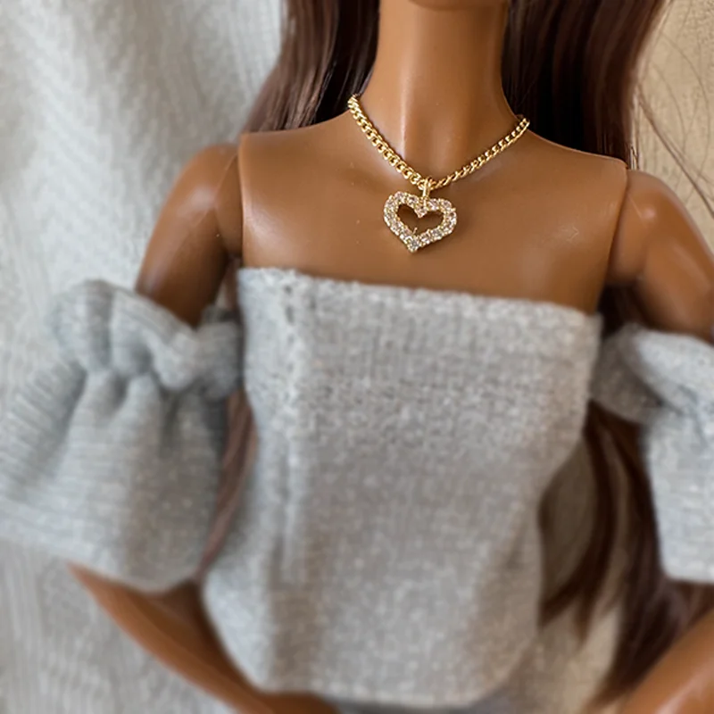 1/6 Scale Accessories Suitable for Barbie Bjd Dolls, 30cm Doll Dress-Up Accessories, Mini Ornaments, Suitable for Little Bjd, Universal Dress-Up Props, Princess Jewelry Set, Doll Decoration Accessories