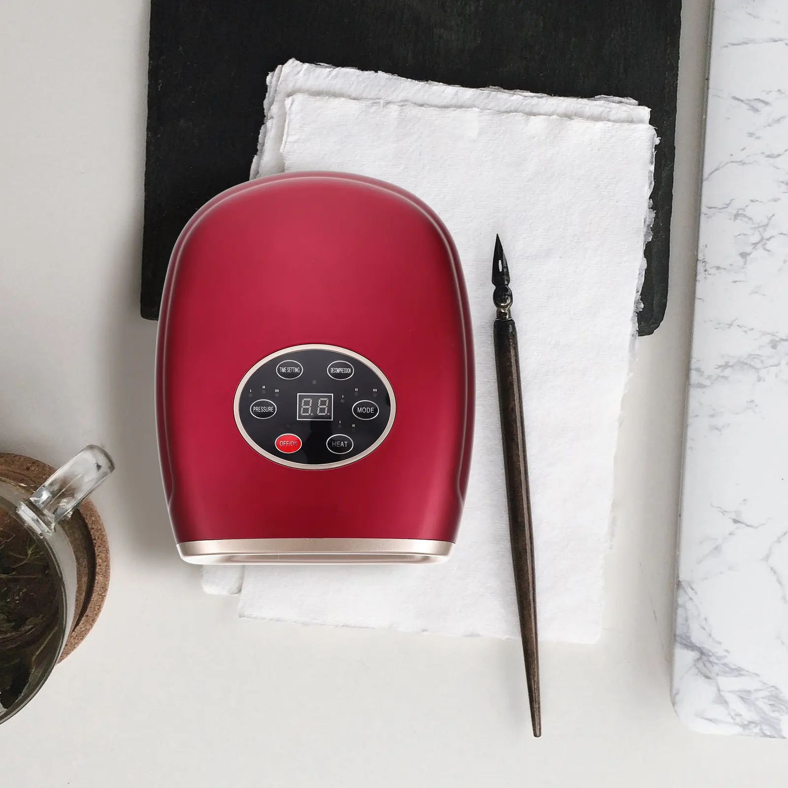 

Профессиональный электрический массажер для рук, запястий и суставов, 1 шт., эргономичный, портативный, компактный дизайн, несколько режимов работы