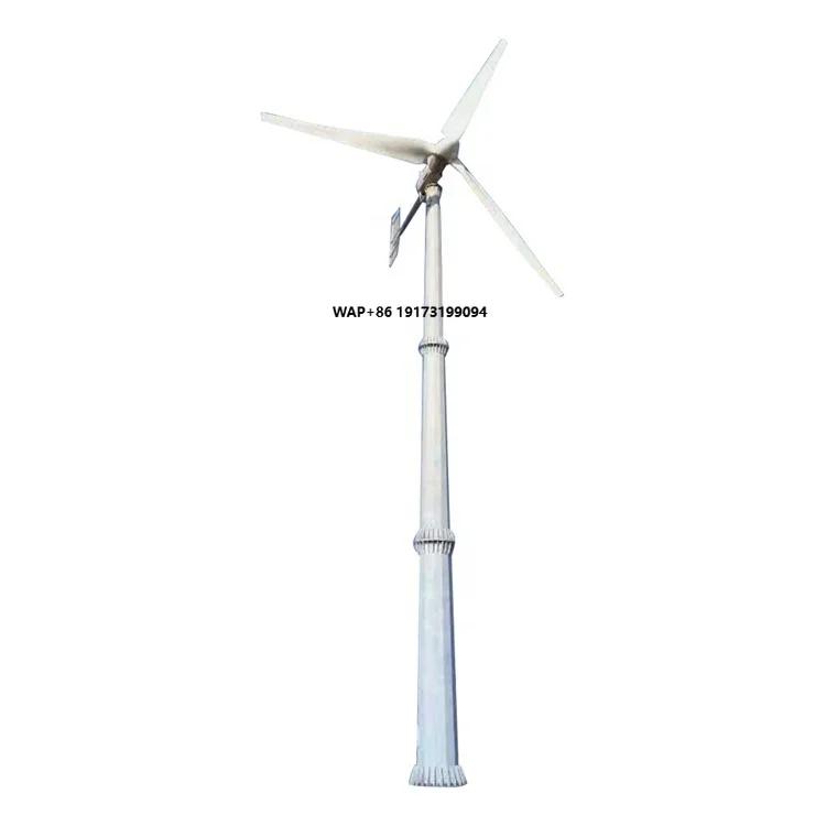 Wind Power System 10kw Wind Turbine Generator High Quality Home Permanent Magnet Eolic Energy System ISO CE CE TUV 20kw 7m 12m