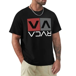 RVCA T-Shirt anime tops Short sleeve tee funny t shirts for men Graphic Oversized Breathable Comfortable Streetwear S-4XL