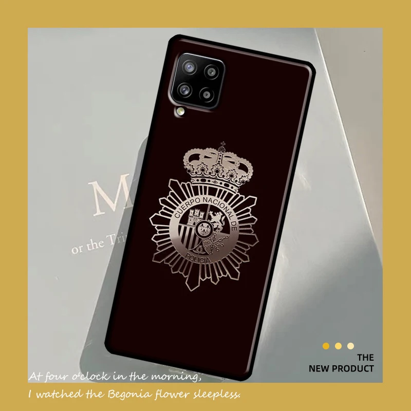 Spain National Police Logo Case For Samsung Galaxy A54 A34 A21S A12 A22 A32 A52 A72 A13 A33 A53 A73 A51 A71 A14 Cover