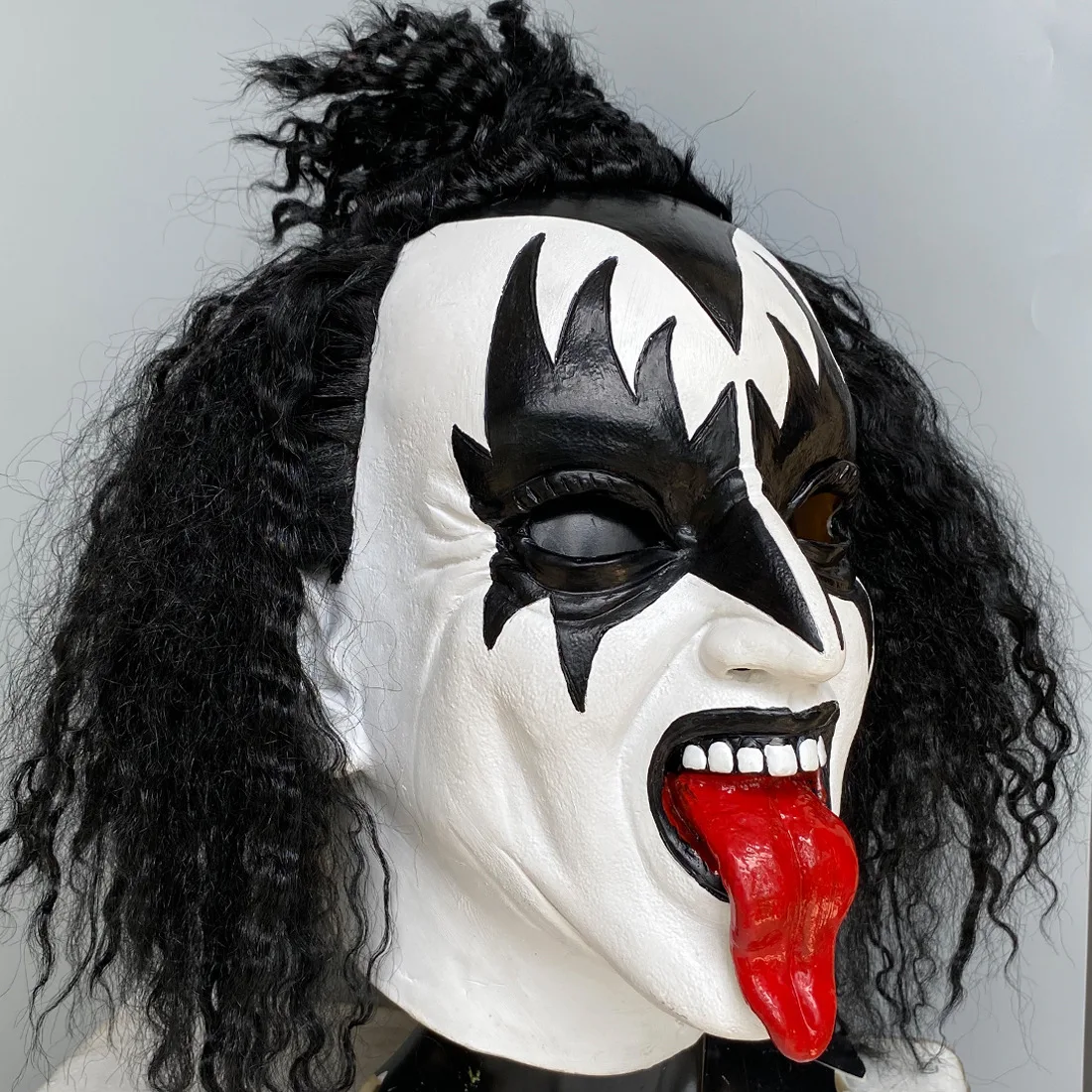 Band-Leitsänger-Maske Kopfbedeckung Halloween Horror Verrückte Musikfestival-Requisiten – Detail 5