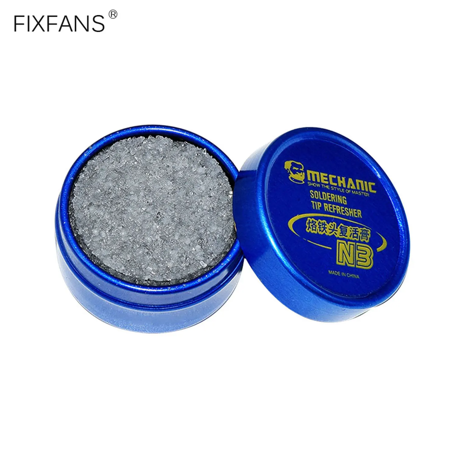 12g Lead-Free Tip Tinner Refresher, Removes Tip Oxidation, Tip Cleaner for Soldering Iron Tips Cleaning Tool