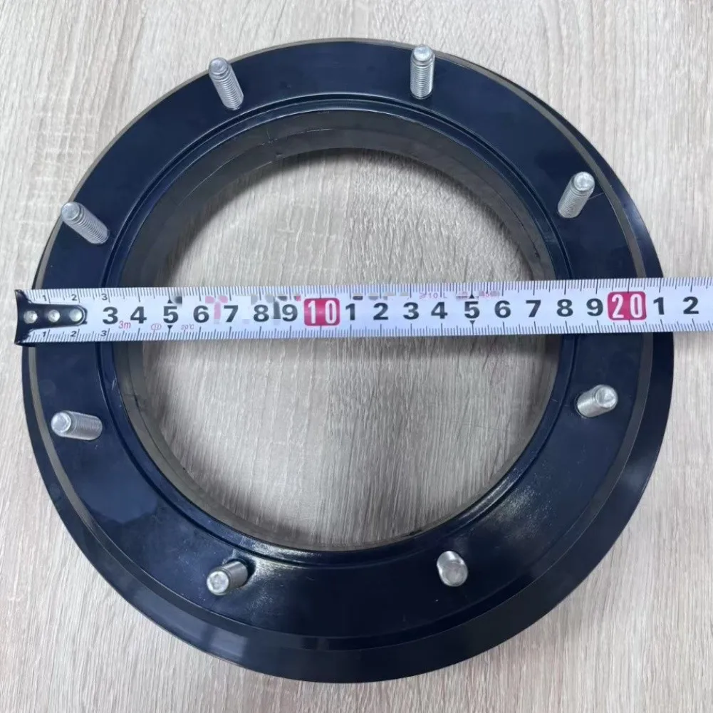 Pool Filter Accessory Sand Filter Head Flange with Double Screws for 1.5 Inch Tank ABS Material Stainless Steel Fasteners